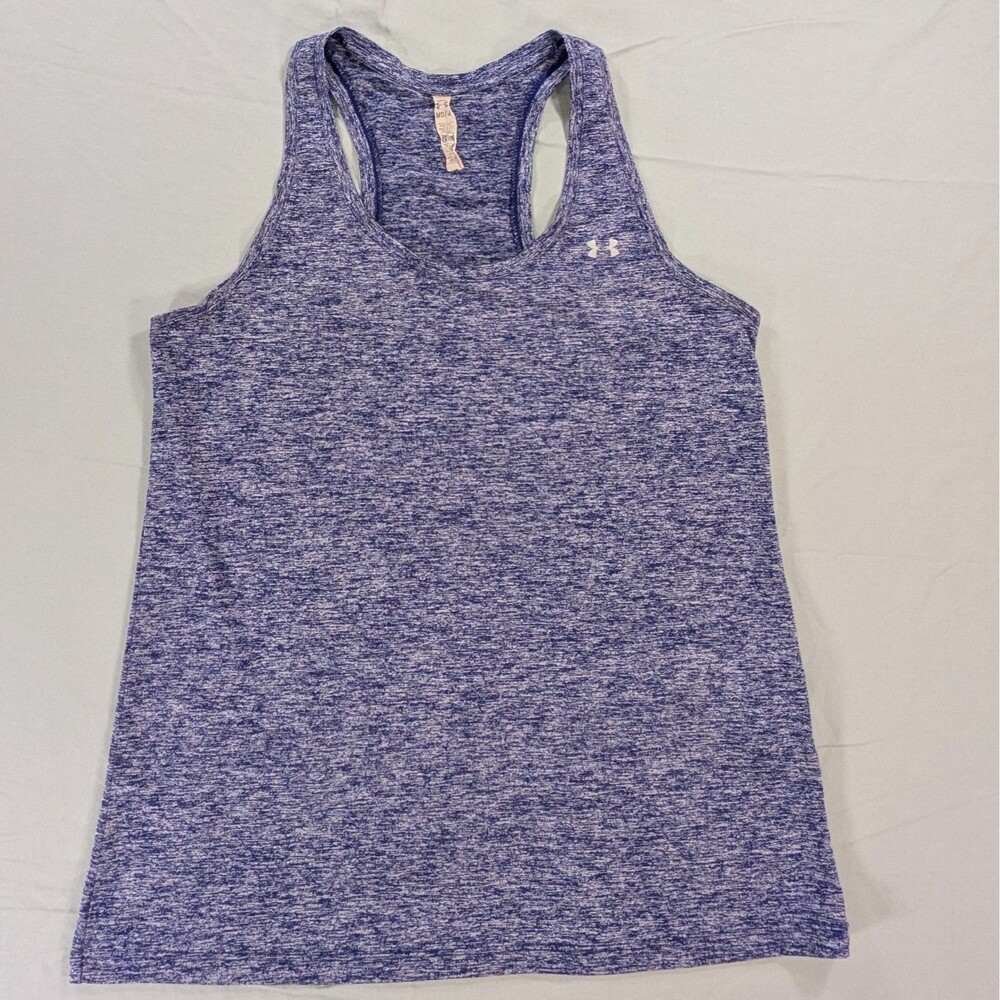 Under Armour Tech Twist Tank Top Heathered Blue Women's, Size M